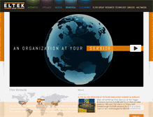 Tablet Screenshot of eltekgroup.it